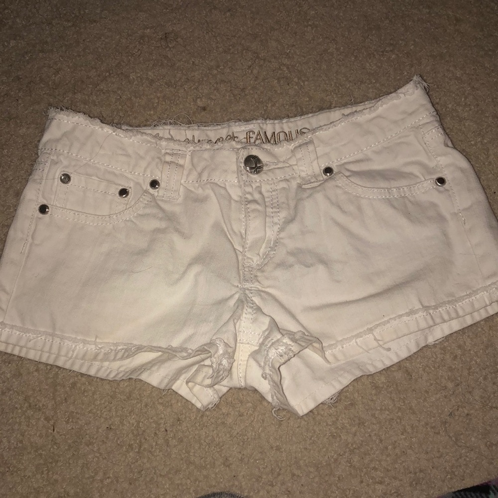 White Shorts